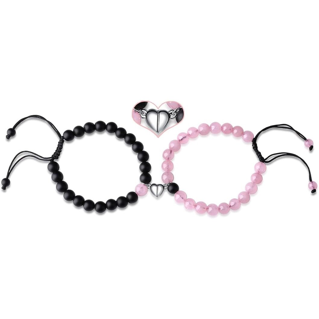 Couples Bracelets His and Her Matching Bracelets for Couple Gifts Bracelets