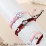 Couples Bracelets Set, Valentines Day Birthday Jewelry Gifts for Bf and Gf Soulmate, Matching Spider Bracelet