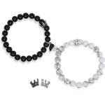 Couples Magnetic Bracelets - Matching His & Hers, Long Distance Gifts