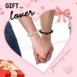 Couples Magnetic Bracelets - Matching His & Hers, Long Distance Gifts