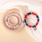Matching Spider Bracelets for Couples - Long Distance Gift for Bf Gf